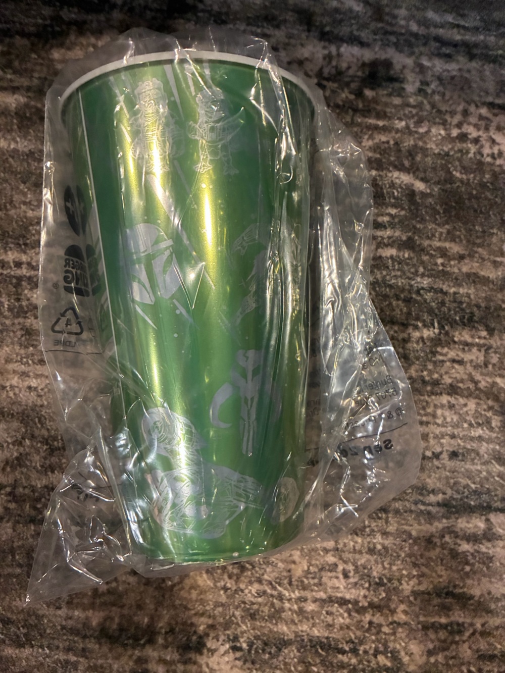 Mandalorian collectible cup
